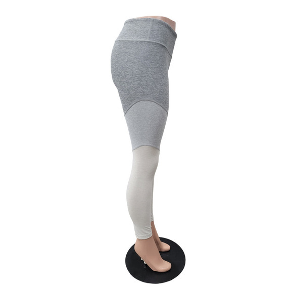 NEW Outdoor Voices Womens Spring 7/8 Color Block Leggings‎ Grey Size Small - Picture 14 of 16